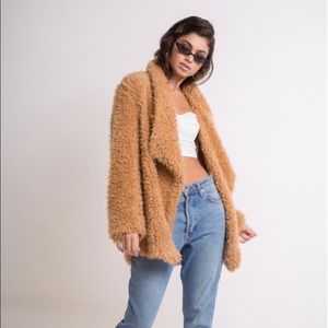 NWT Alpha&omega fur jacket